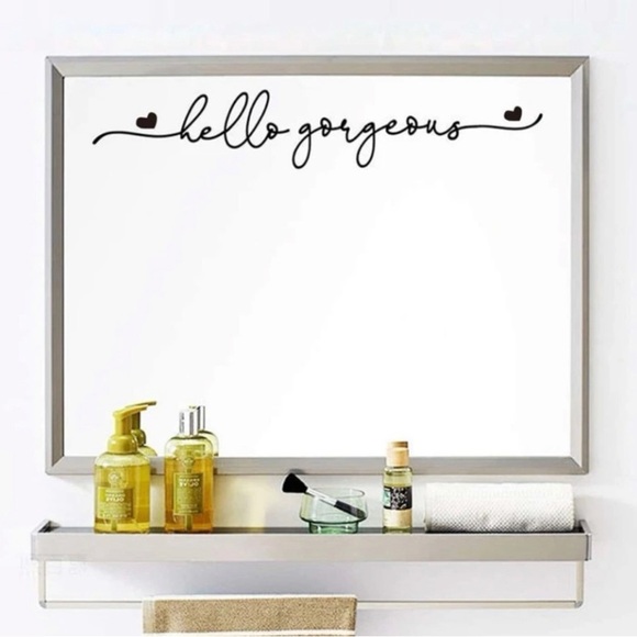 Wall Decor Hello Wall Decal Poshmark